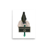 Jackson Heights Wink the Penguin Print