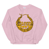 Bamboo Earring Crewneck