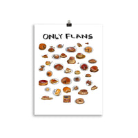 Only Flans Poster