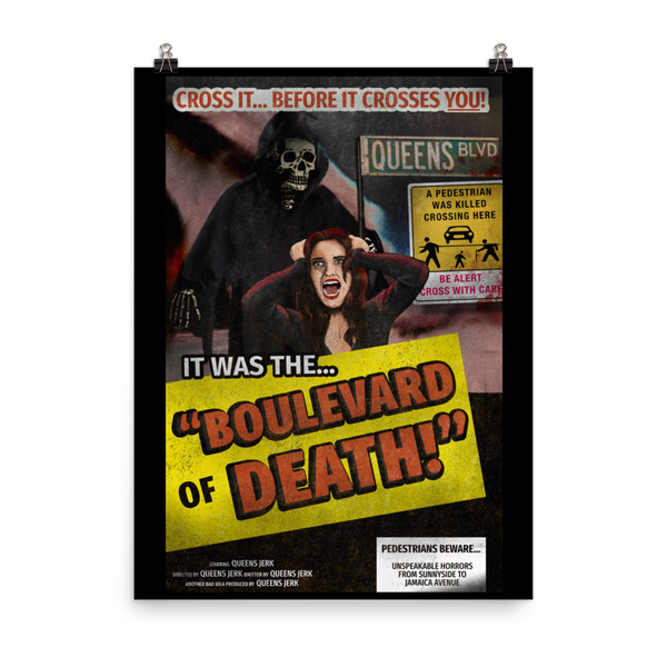 "Boulevard of Death" Pulp Poster
