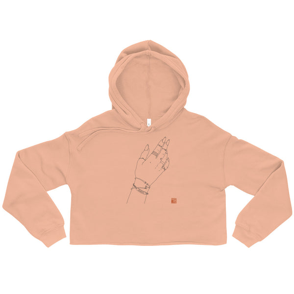 See Me With Them Hands // Asshole Crop Hoodie [Queens Jerk x Jhowayy]